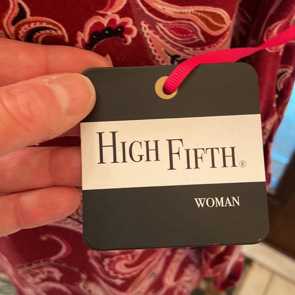 High Fifth long sleeve with scoop neck & roll up sleeve size 1 X - Picture 9 of 10